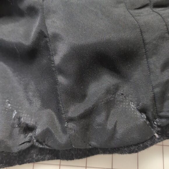 Ralph Lauren Black Label Wool Cashmere Charcoal Blazer Jacket Wmns 10 - Picture 10 of 11